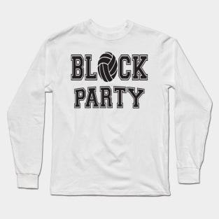 Block Party Volleyball Long Sleeve T-Shirt